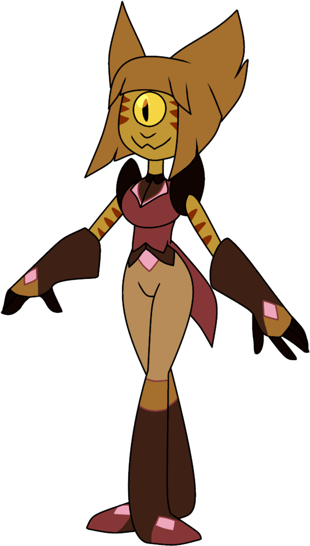 Su Gem Oc - Cat Eye Gem Oc (699x1142)