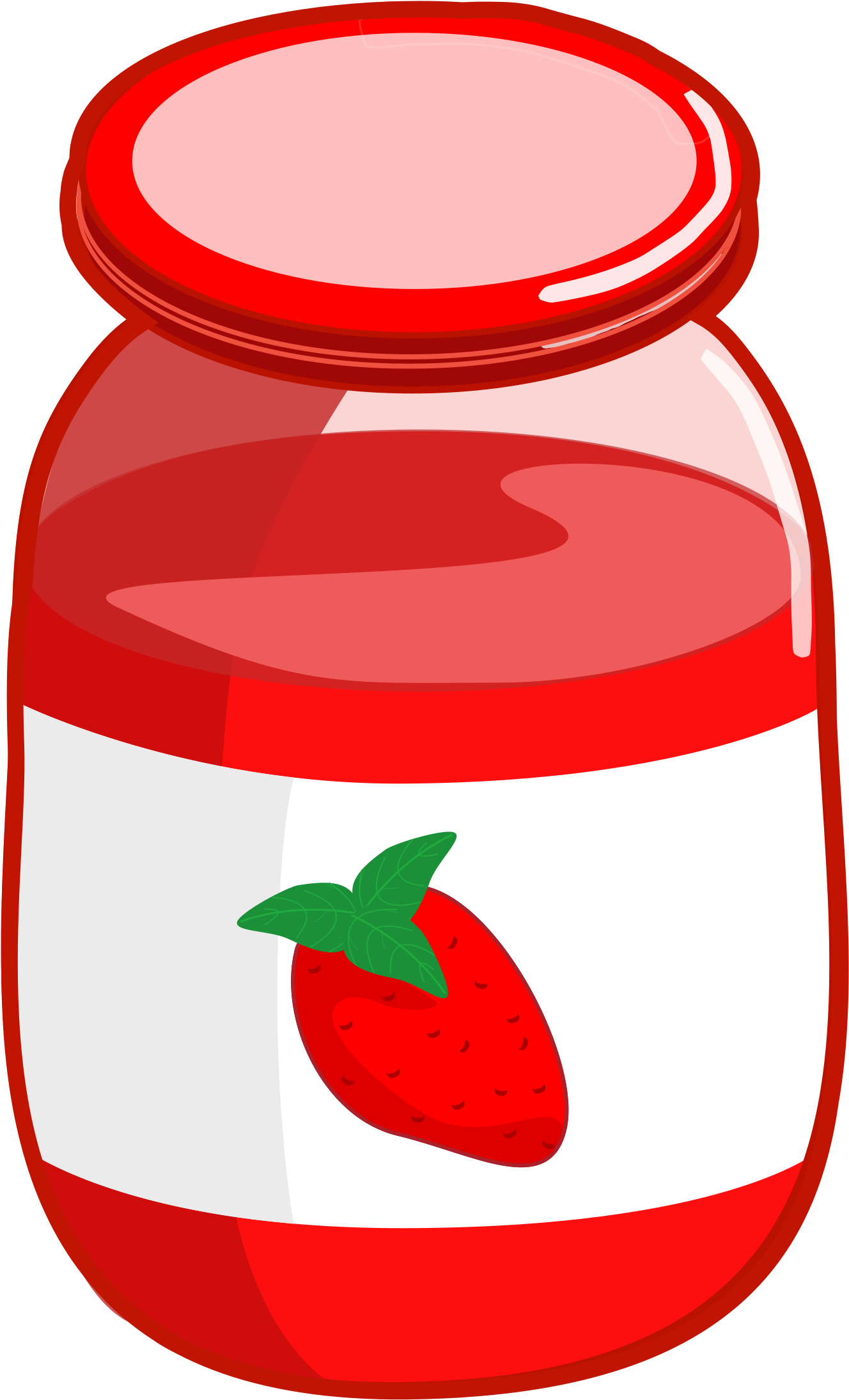 Jelly Clipart Big - Clip Art Of Jelly (1539x2400)