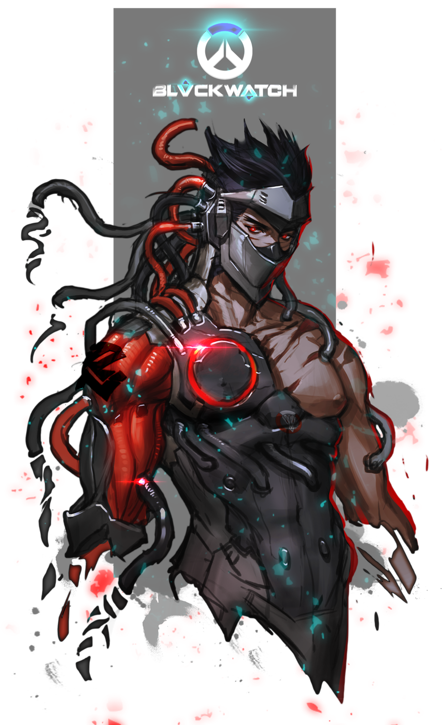 Overwatch Genji, Overwatch Comic, Hanzo Shimada, Genji - Overwatch Genji, Overwatch Comic, Hanzo Shimada, Genji (950x1477)