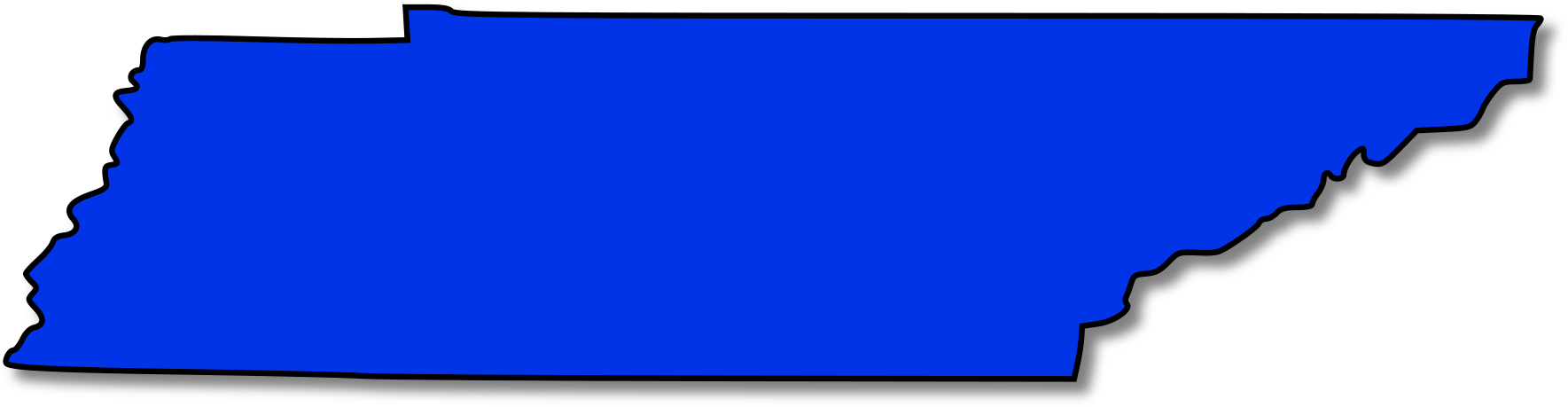 Get Notified Of Exclusive Freebies - State Of Tennessee Clip Art (2400x3394)