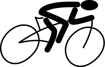 Cycling Transparent Png - Bicycle Svg (444x286)