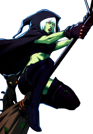 Majorette Udon Comics - Darkstalkers Witch (315x452)