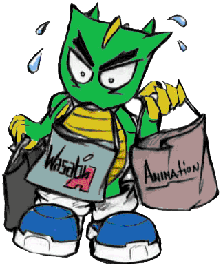 After Six Years Of Running Events For Others, Green - Wasabi Anime (324x392)