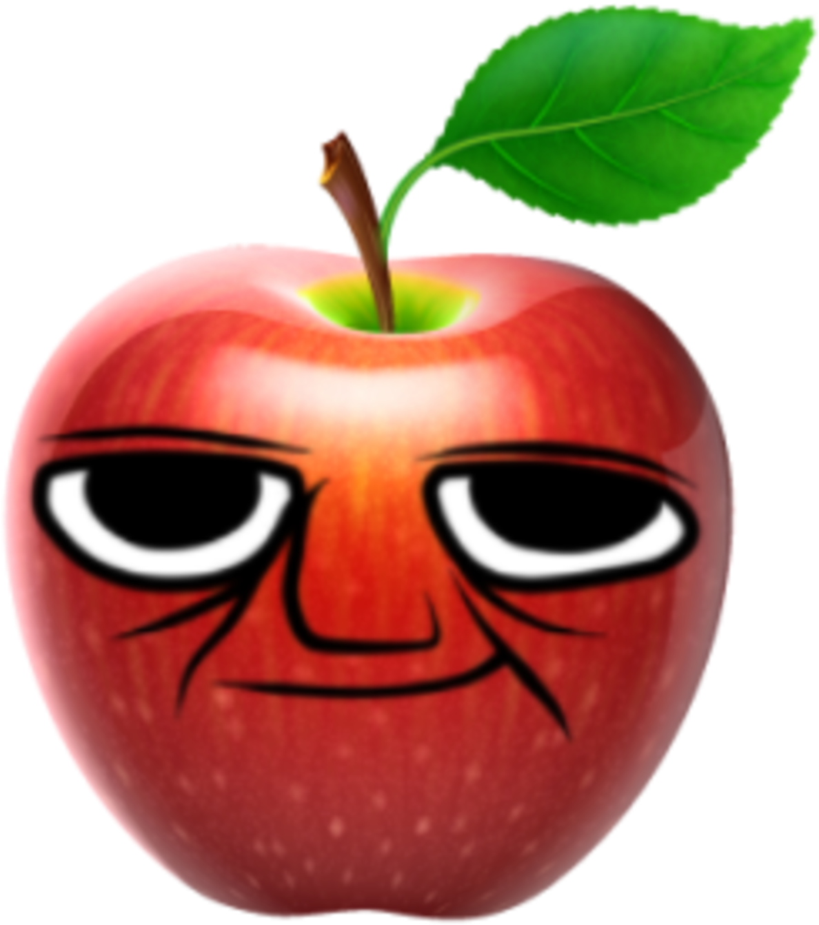 Red Apple Fruit Png (1200x1355)