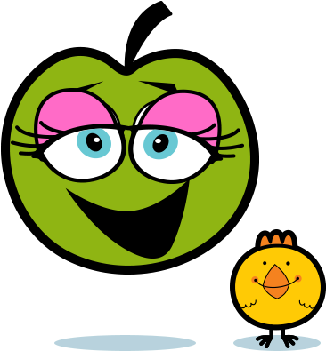 All Of The Fruit Faces That Have Been Made So Far - Cartoon (620x542)