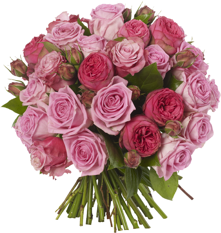 Pink Roses Flowers Bouquet Png Free Download - Teleflora Valentine's Day 2018 (905x1131)