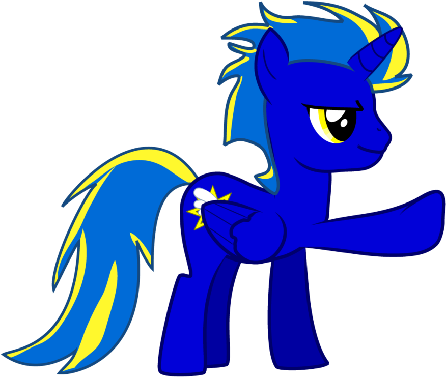 Thunder Crash Brohoof By Creshosk - Cartoon (900x745)