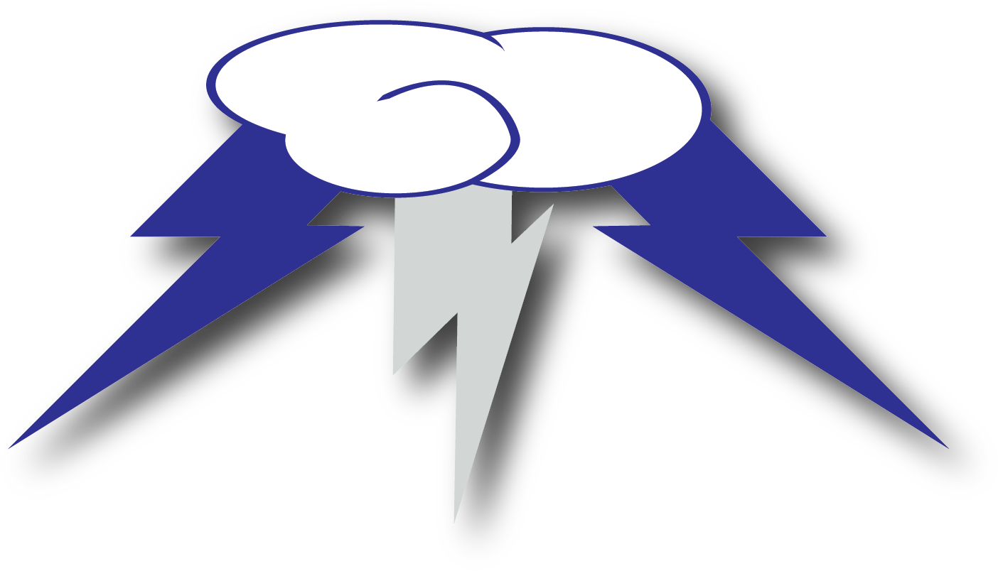 Blue Lightning Bolt Cutie Mark Clipart - Mlp Lightning Bolt Cutie Mark (1449x834)