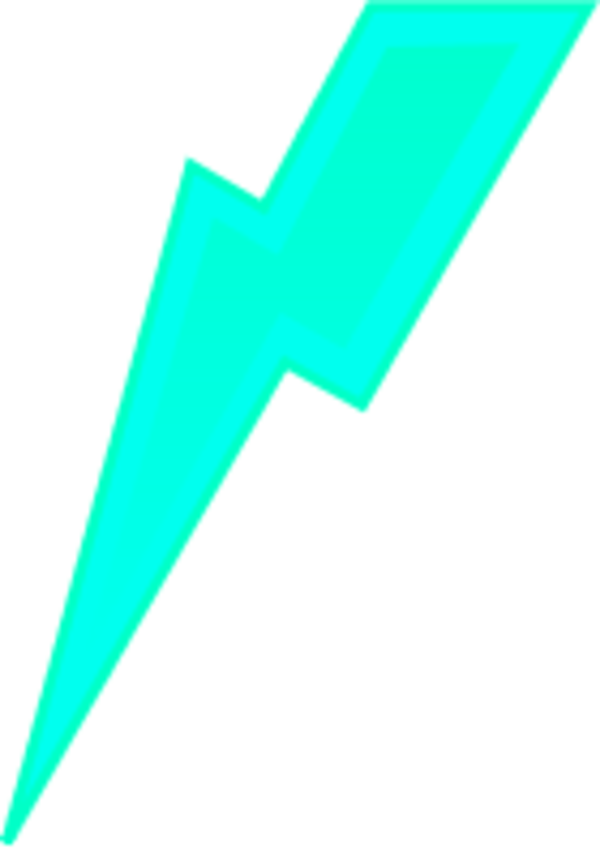 Free Lightning Clipart Public Domain Clip Art Images - Color Lightning Bolt Transparent (600x849)