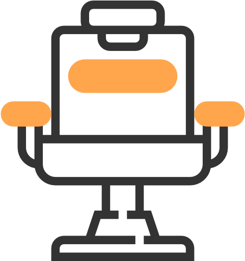 Barber Chair Free Icon - Barbershop (512x512)