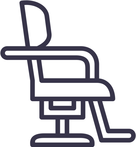 Salon, Furniture, Barber, Hair, Cutting, Hairdresser, - Barber Chair (512x512)