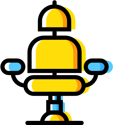 Barber Chair Free Icon - Barbershop (512x512)