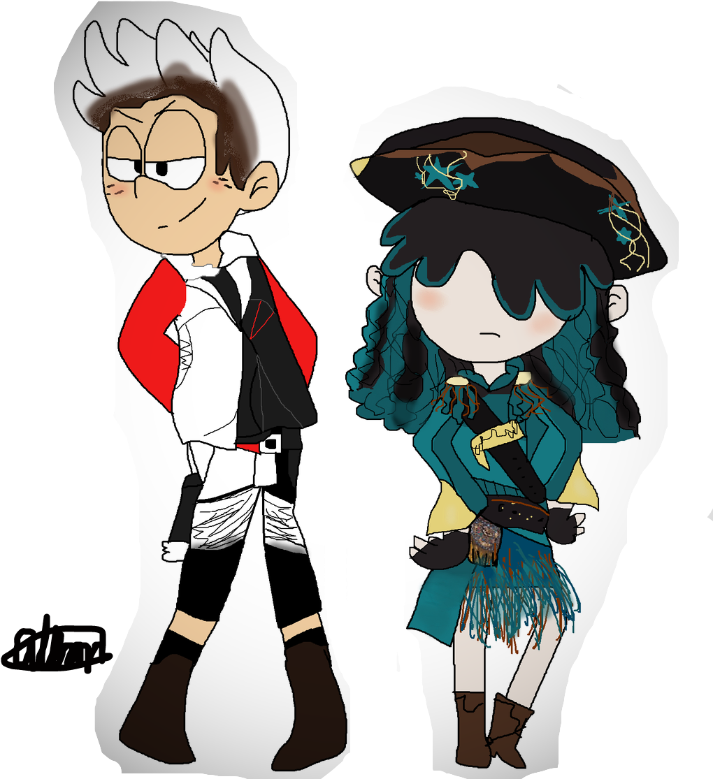 Lincoln And Lucy As Descendants By Itzkat101 - Descendants (1024x1181)