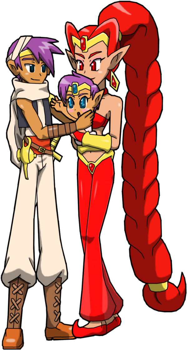 Shantae And The Pirate's Curse Shantae - Shantae And The Pirate's Curse Shantae (695x1149)