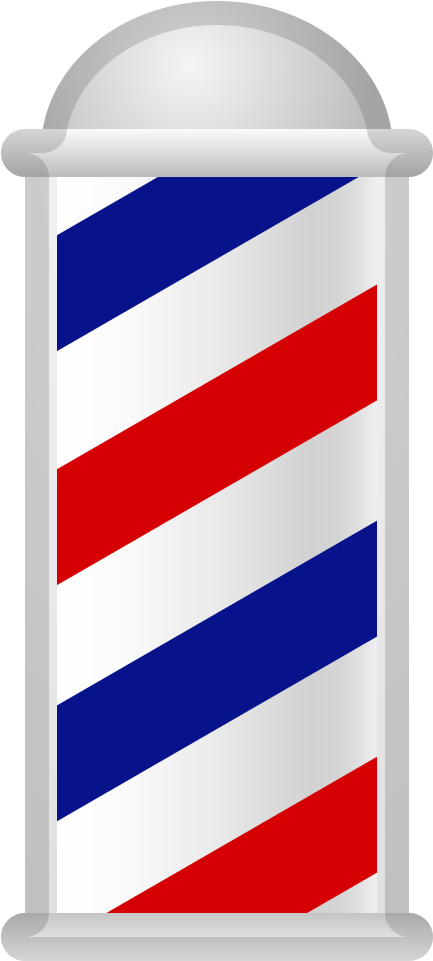 Barber Pole Icon - Barber Pole Png (1024x1024)