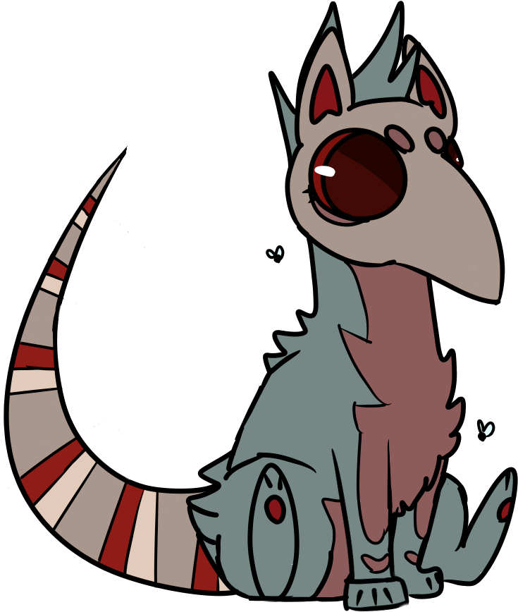 Smelly Possum Girl By Pandemonium-hearts - Cartoon (736x884)