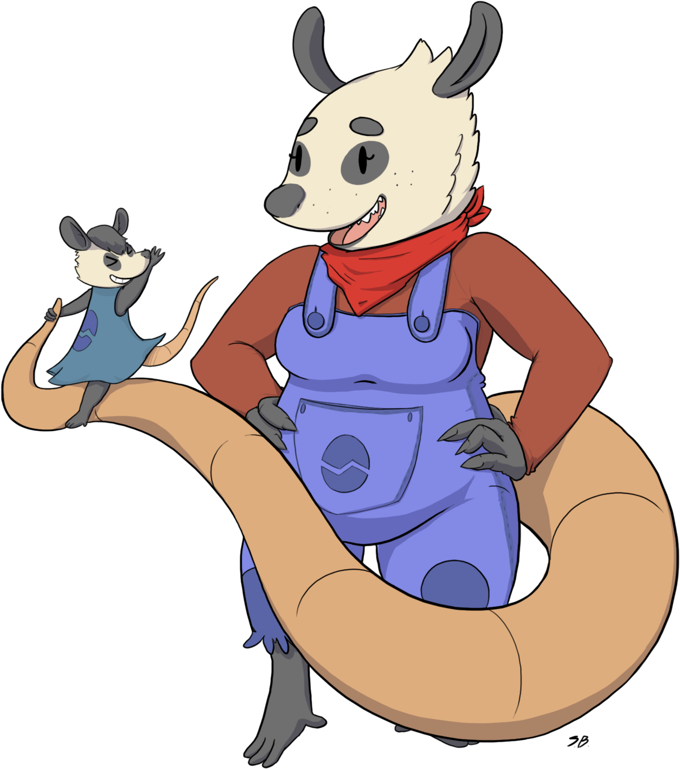 Poppy O'possum By Yattarosb - Poppy The Possum Fanart (1600x1702)