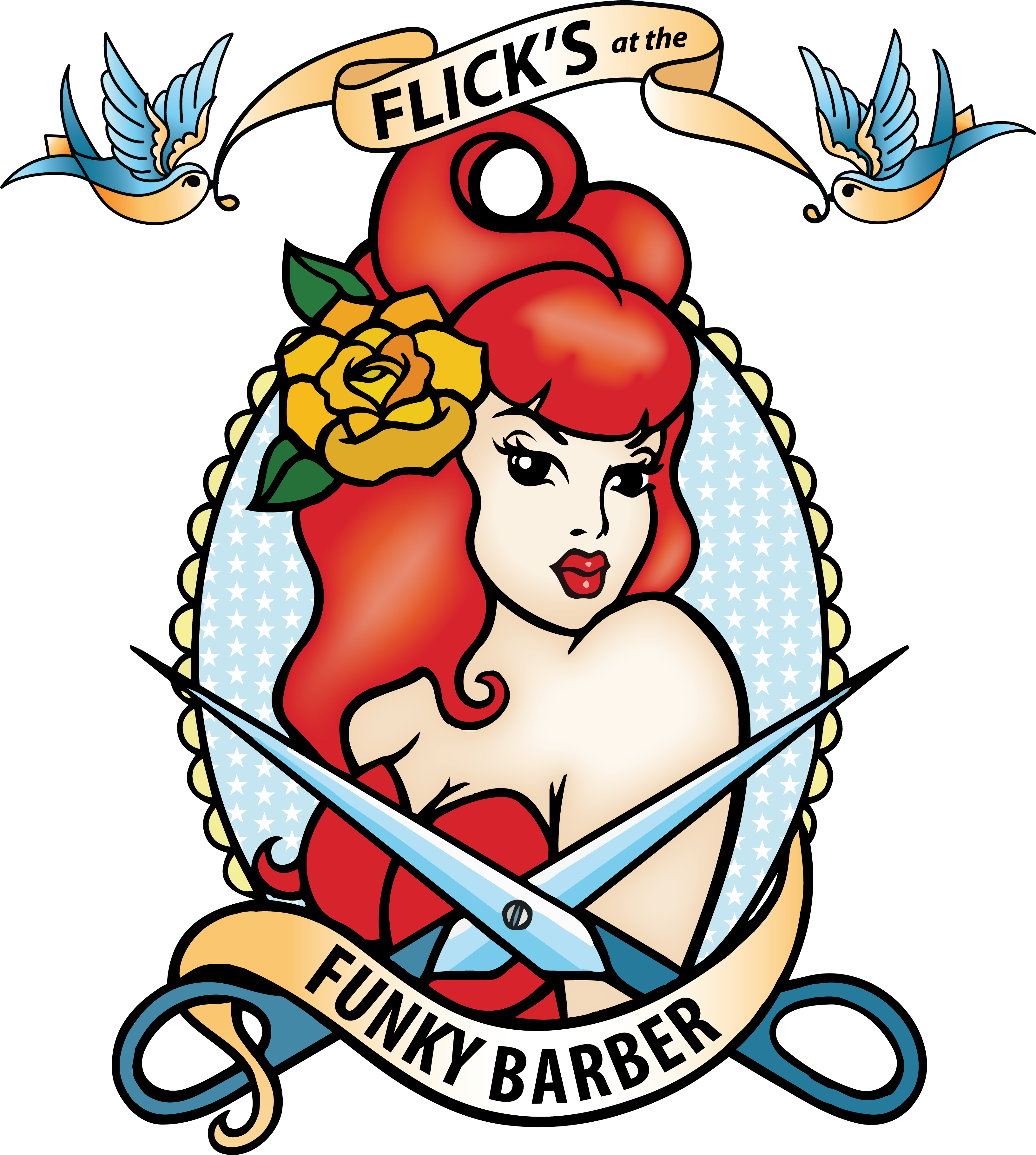 Pin Up Tattoos Logo (3318x3709)