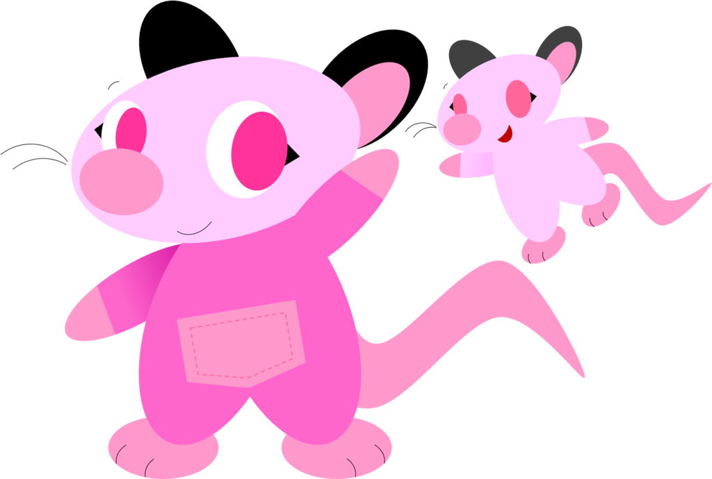 Mother Possum And Joey By Alice Of Africa - Cartoon (1024x690)