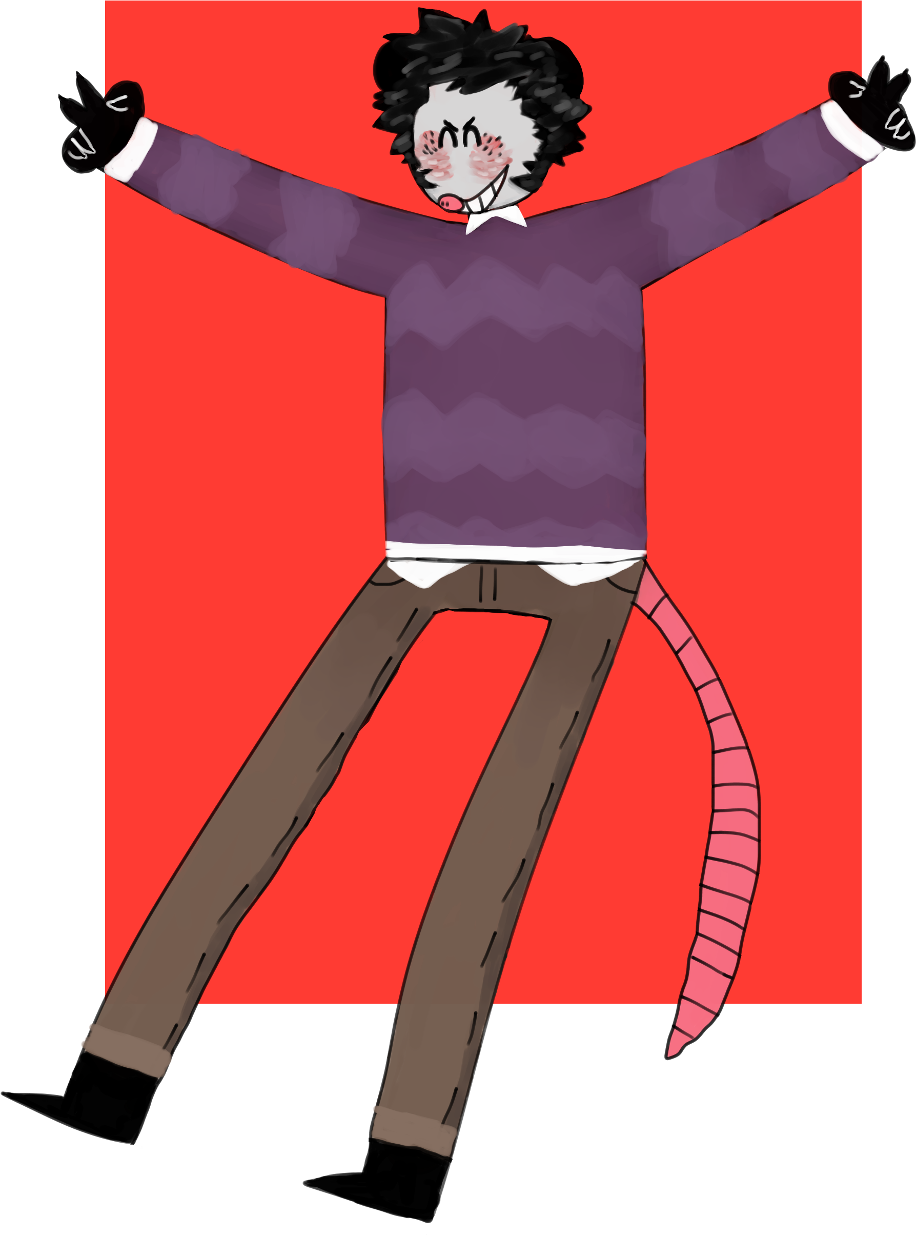 Good Possum By Painfuleagle Good Possum By Painfuleagle - Cartoon (1847x2432)