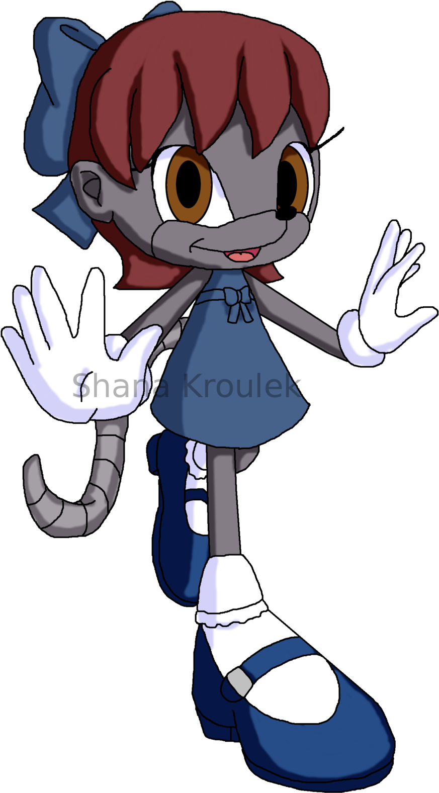 Posey Possum By Chaosempress Posey Possum By Chaosempress - Cartoon (1024x1893)