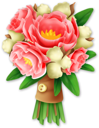 Rustic Bouquet - Hay Day Flower Shop (491x491)