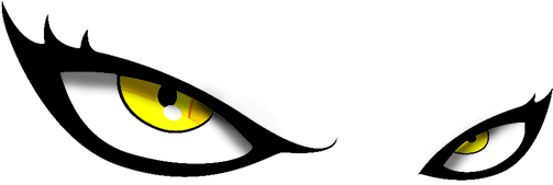 Dead Rising Clipart Eye - Evil Eyes Cartoon Png (575x315)