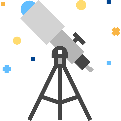 Telescope Free Icon - Science (512x512)
