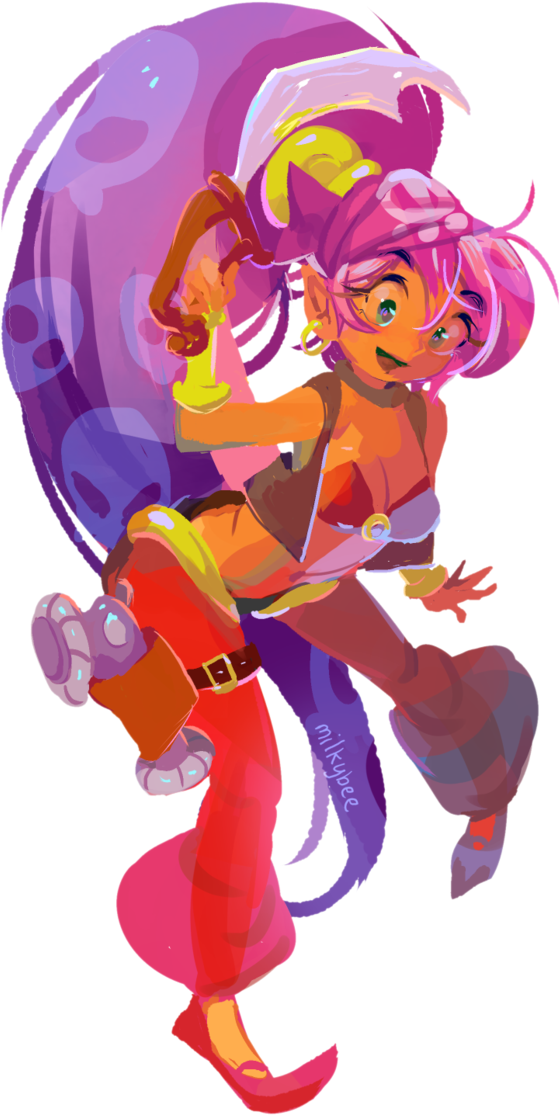 Shantae Pirate By Milkybee - Shantae Pirate (618x1294)