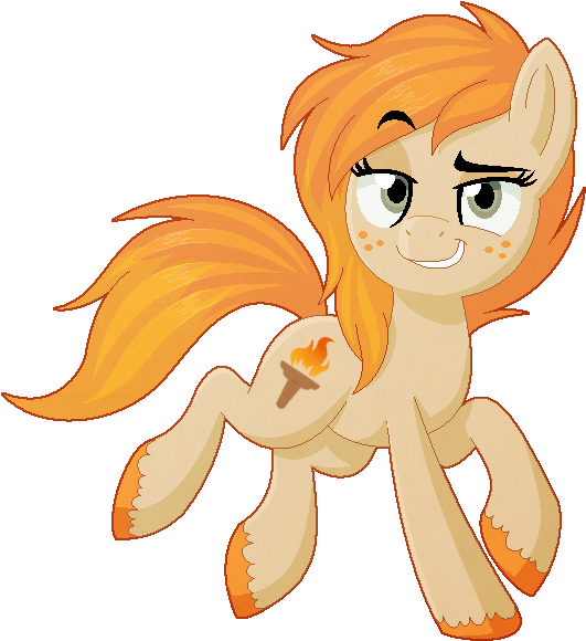 Thepossumface, Earth Pony, Oc, Oc Only, Oc - Cartoon (547x587)