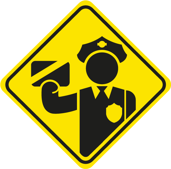 Have Very Strict Traffic Rules And Drivers Who Were - Watch For Falling Ice (600x600)