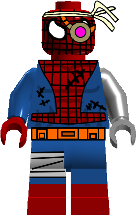 Cyborg Spider-man - Lego Cyborg Spider Man (281x442)
