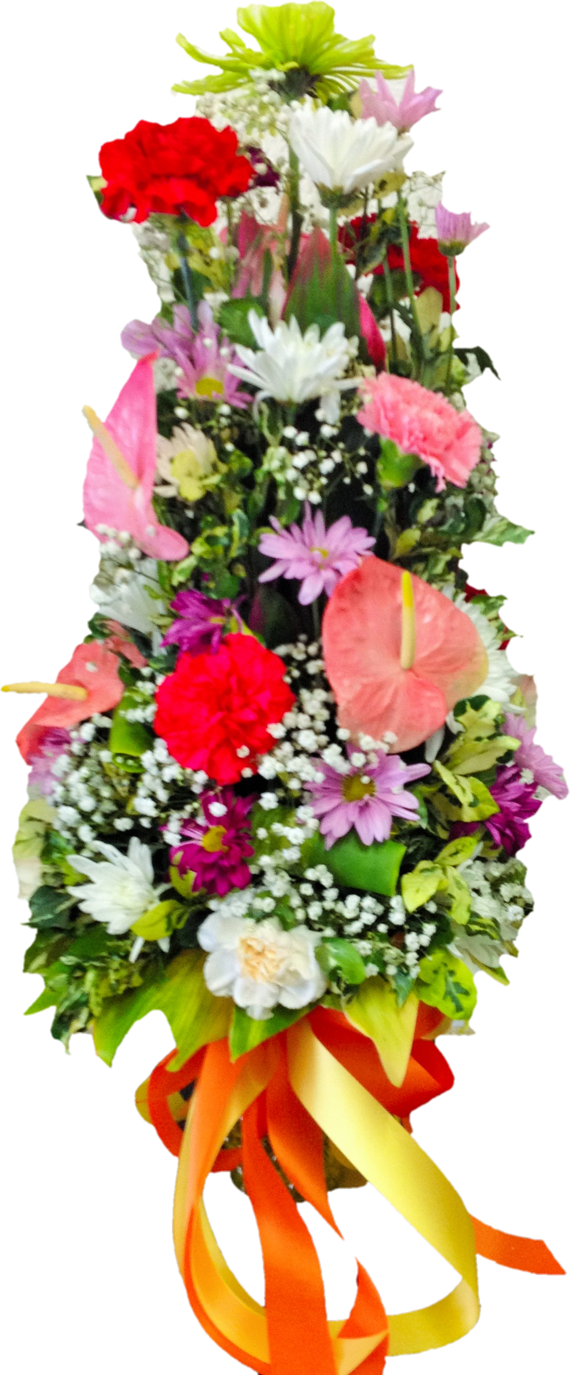 Flower Bouquet Birthday Cake Floral Design Cut Flowers - Flower Bouquet Birthday Cake Floral Design Cut Flowers (1148x2768)