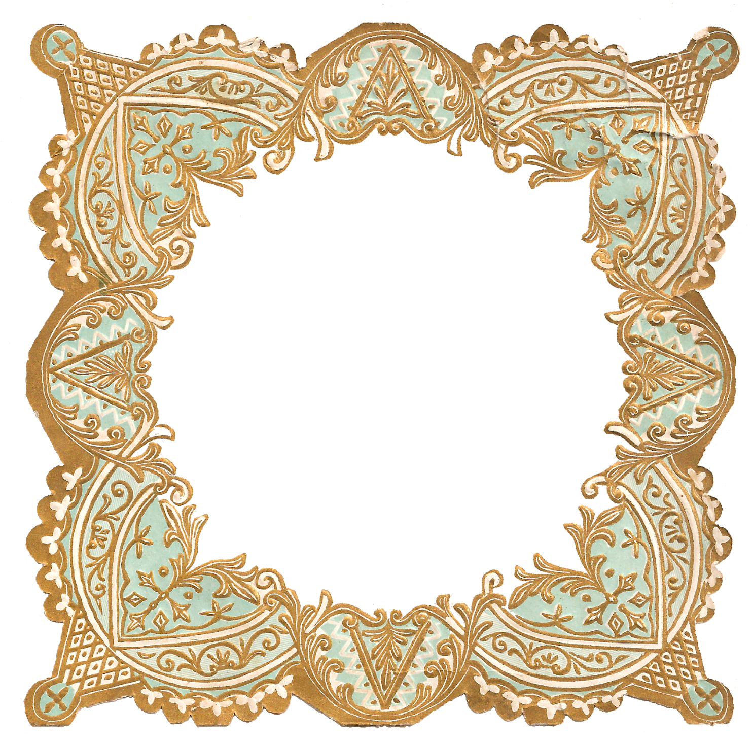 Digital Craft Supply Frame Border Decorative Paper - Digital Craft Supply Frame Border Decorative Paper (1596x1600)