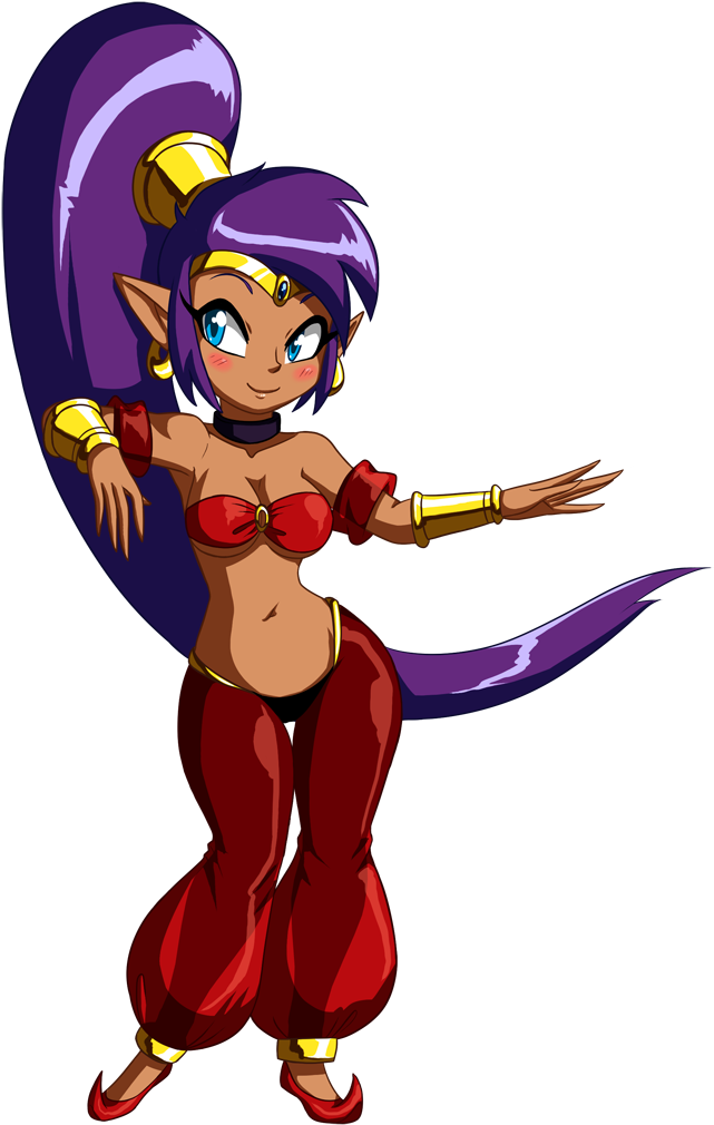 Shantae Half Genie Half Human All Cute By Crovirus-d6lcgdo - Cute Shantae (713x1100)