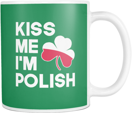 Patrick's Day 11oz Mug - Kiss Me I'm Italian Basic Tees (500x500)