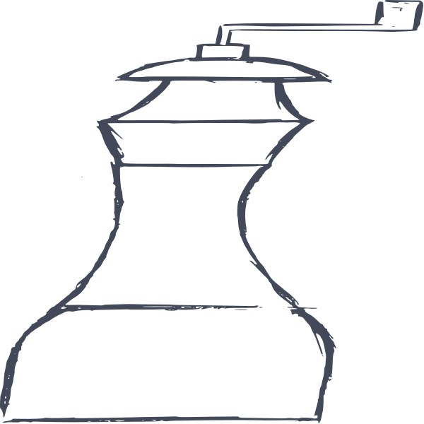 Pepper Mill Png Images 600 X - Clip Art (600x600)