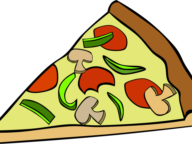 Pizza Slice Cliparts - My Favorite Pizza Recipe Journal: Pizza Pizza Pizza! (640x480)
