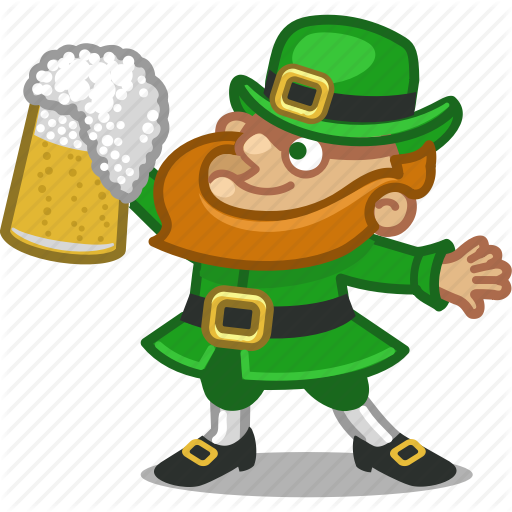 Beer, Drink, Ireland, Irish, Leprechaun, Person, Saint - St Patrick Day Icon (512x512)
