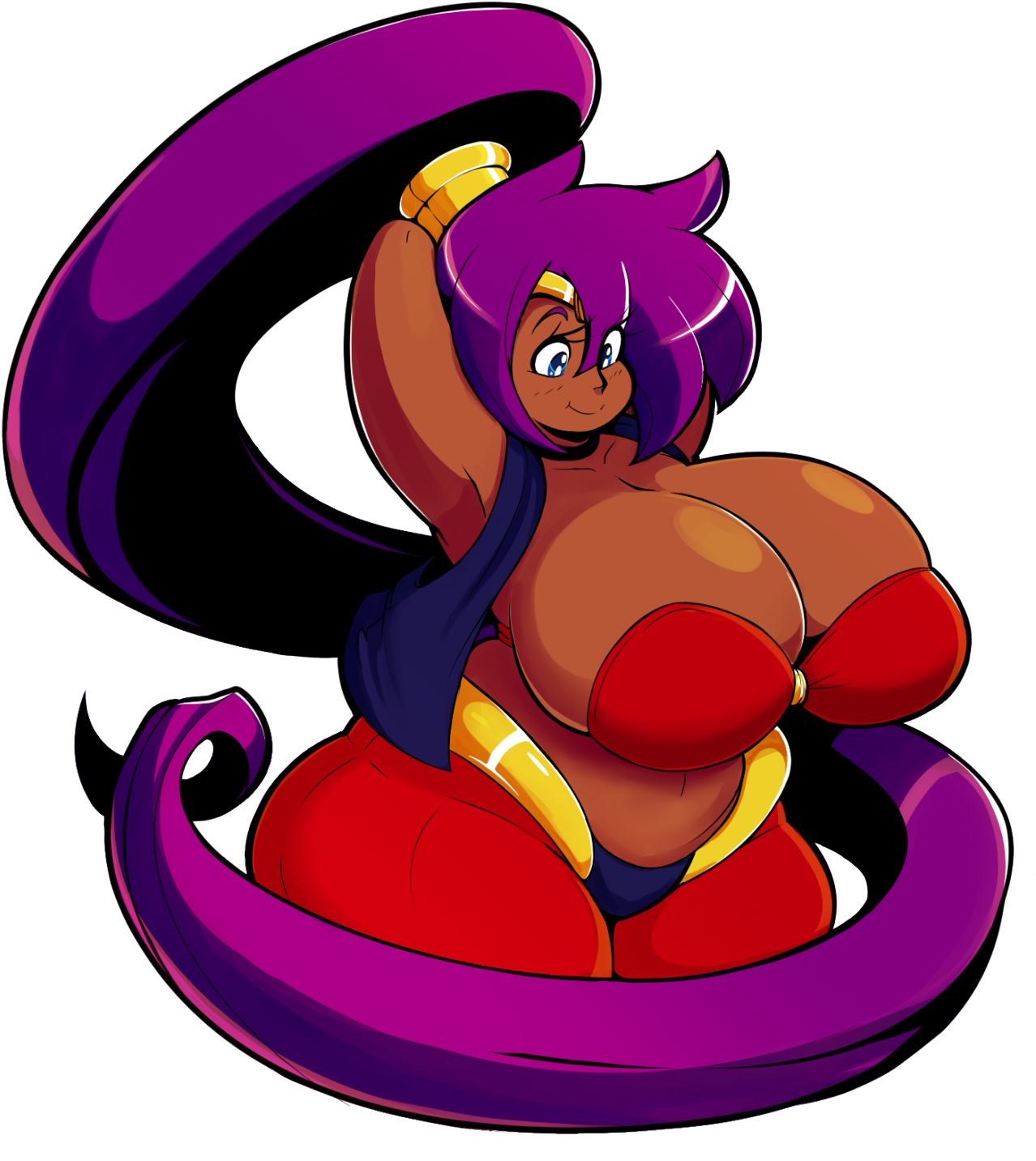 Half-genie Hero Shantae And The Pirate's Curse Shantae - Shantae Big Boobs (1280x1456)