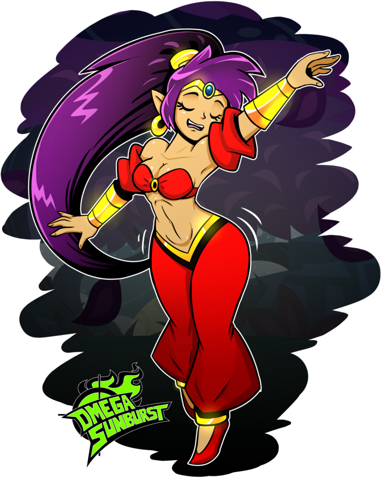 There Are Better Ways To Prevent Stealing Than Plastering - Omegasunburst Shantae (800x956)