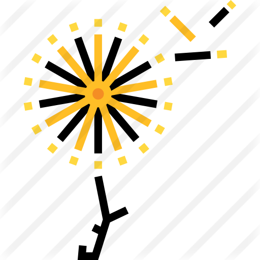 Dandelion - Coloring Book (512x512)