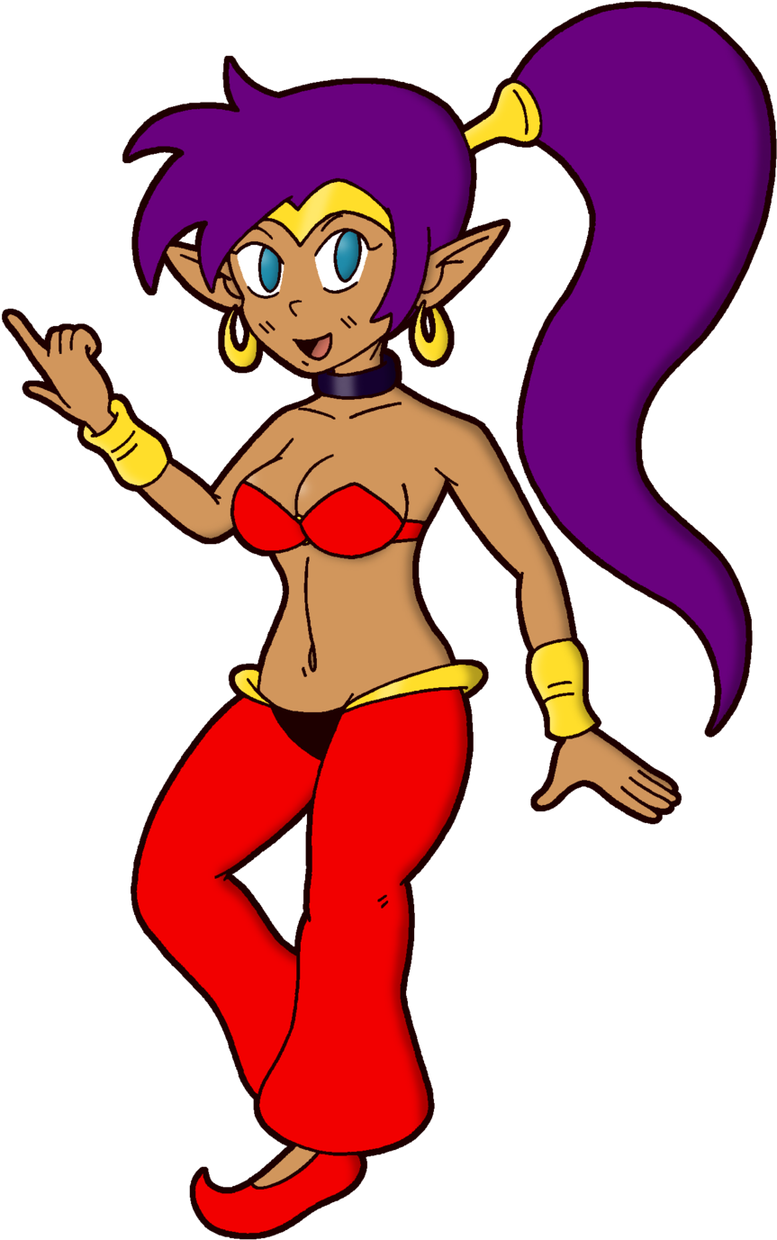 Shantae And The Pirate's Curse By Megaxlex On Deviantart - Art (1024x1481)