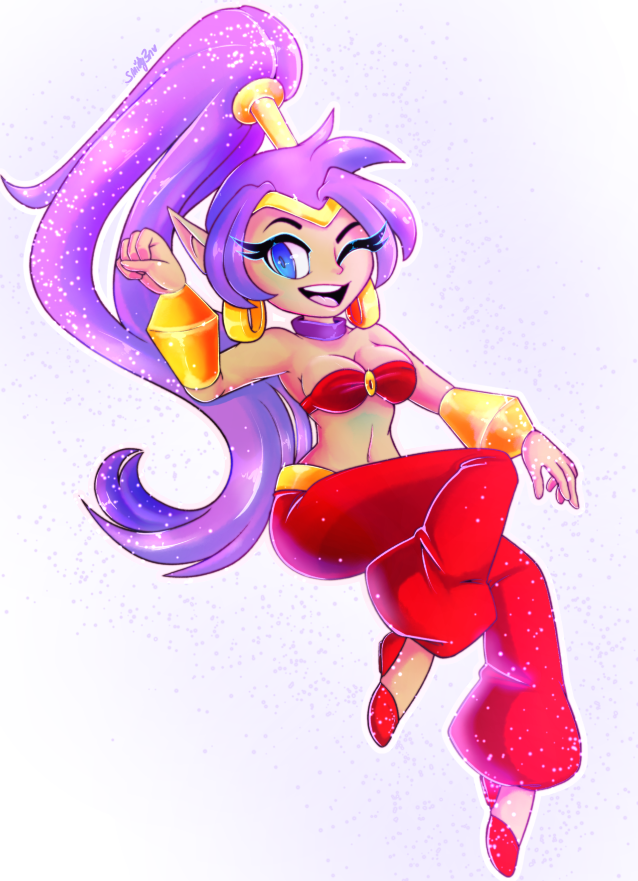 Shantae Shantae Half Genie Hero Shantae And The Pirate's - Shantae (1280x1769)