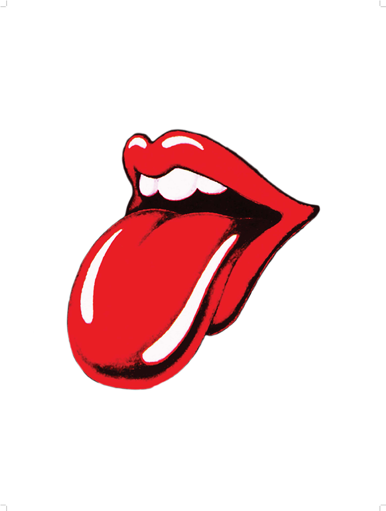 Canceled Performance 1973 Tongue Lithograph - Rolling Stones Logo Art Transparent (1000x1000)