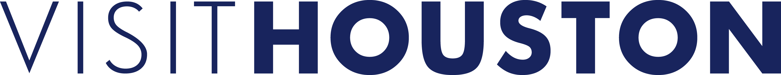 Visit Houston Logo - Portable Network Graphics (3111x300)