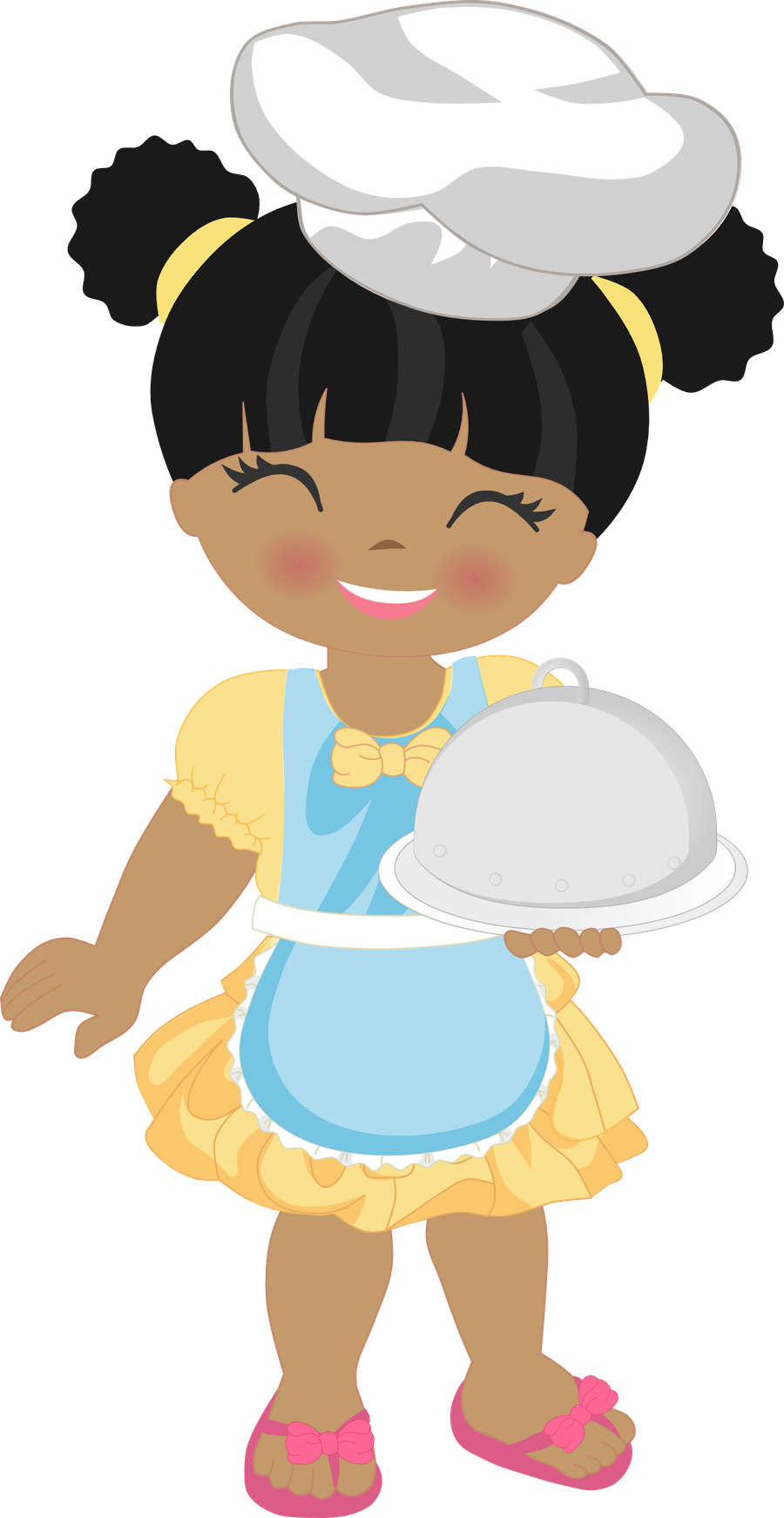 Pin Do A Michelle Souza Em Minhas Imagens Pinterest - Menina Chefe De Cozinha Desenho (900x1742)