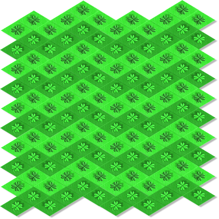 Four Leaf Clover Outline 25, - Four Leaf Clover Outline 25, (720x720)