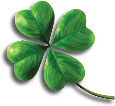 Four Leaf Clover Image - Thought (420x386)