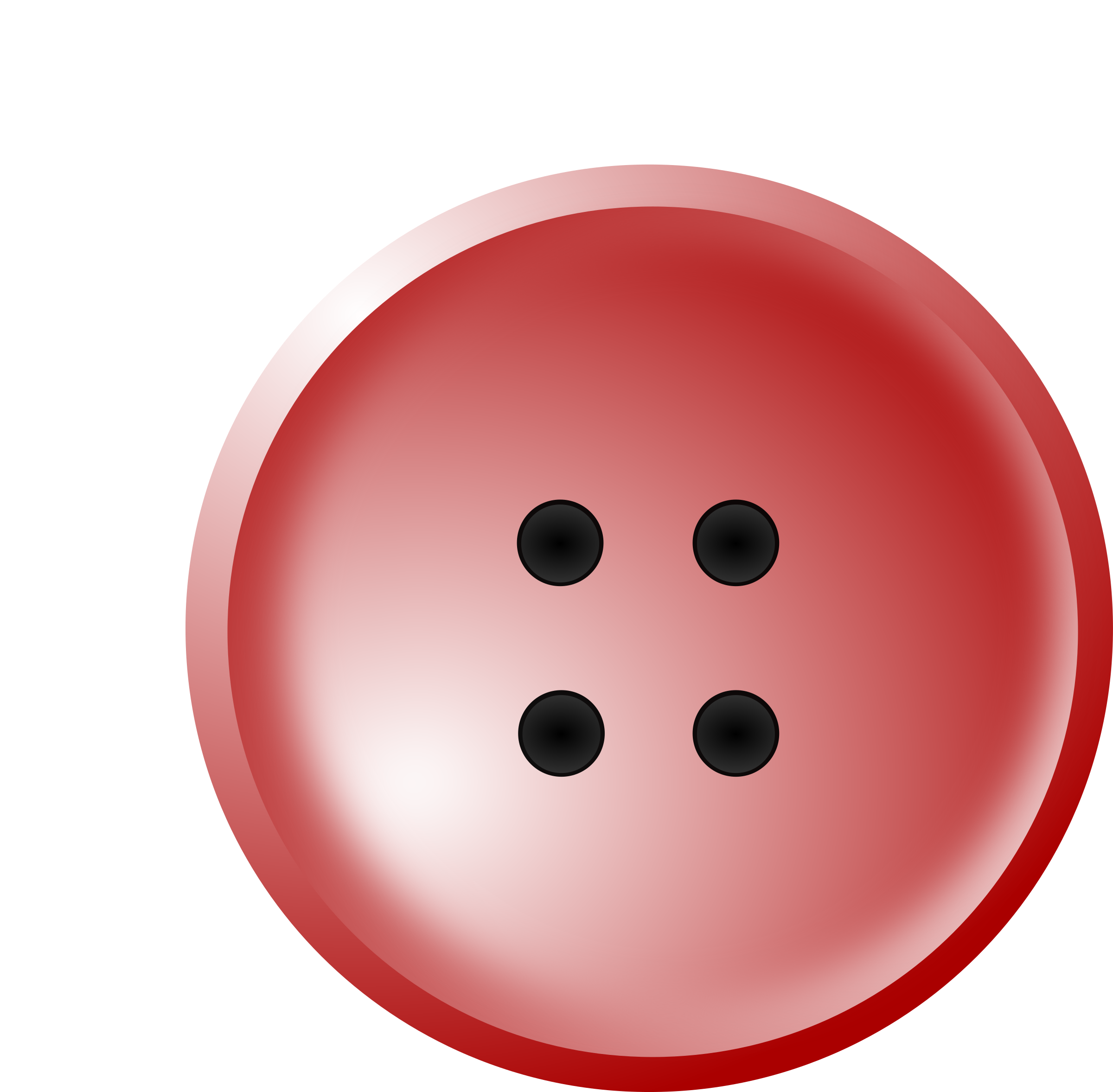 Black Shirt Clip Art Download - Red Shirt Button (2400x2355)